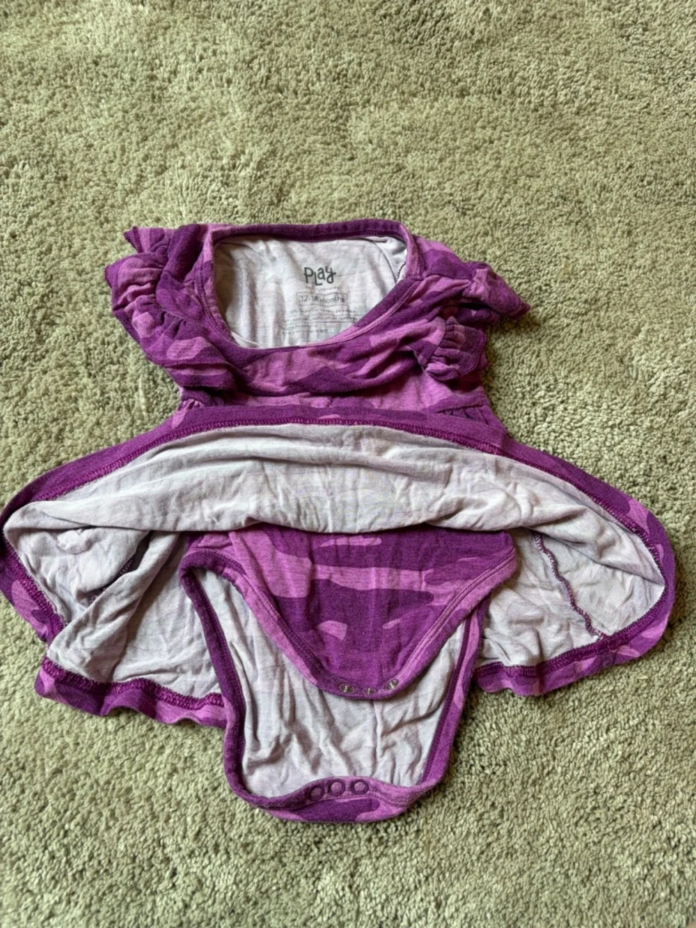 Little sleepies bodysuit twirl dress